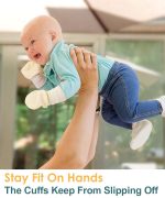 Newborn Baby Mittens Anti Scratch Baby Mittens No Scratch Mittens Baby Gloves for 0-6 Months Boys Girls(6 Pairs) - Image 4